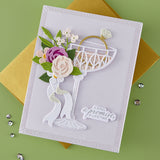 Spellbinders, Etched Dies From the Happier Hour Collection, A Special Toast (S5-720) - Scrapbooking Fairies