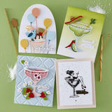 Spellbinders, Etched Dies From the Happier Hour Collection, A Special Toast (S5-720) - Scrapbooking Fairies