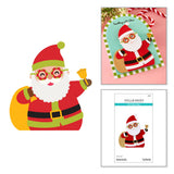 Spellbinders, Etched Dies From The Spectacular Christmas, Spectacular Santa (S5-723)