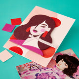 Spellbinders, Etched Dies by Jaycee Gaspar, Fragmented Gaze (S5-730)