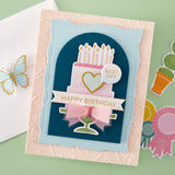 Spellbinders Etched Dies, Playful Stitched Panels (S5-747)