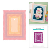 Spellbinders Etched Dies, Playful Stitched Panels (S5-747)