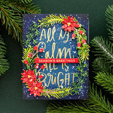 Spellbinders Etched Dies By Suzanne Hue, Christmas Wreath Add-Ons (S6-219)