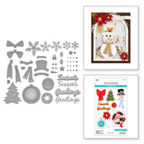 Spellbinders Etched Dies By Suzanne Hue, Christmas Wreath Add-Ons (S6-219)