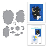 Spellbinders, Etched Dies By Vicky Papaioannou, Tunnel Scapes, Tunnel Clouds (S6-233)