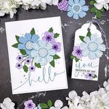 Spellbinders, Etched Dies Vivid Expressions Collection, Vivid Blooms (S6-250)