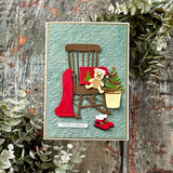 Spellbinders Etched Dies By Annie Williams, Christmas Rocking Chair (S6-258)