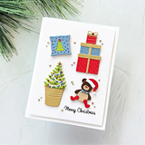 Spellbinders Etched Dies By Annie Williams, Christmas Rocking Chair (S6-258)