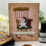 Spellbinders Etched Dies By Annie Williams, Christmas Rocking Chair (S6-258)