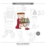 Spellbinders Etched Dies By Annie Williams, Christmas Rocking Chair (S6-258)