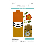 Spellbinders, Etched Dies by Wendy Vecchi, Tabbed Classics, Envelope Add-Ons (S6-260)