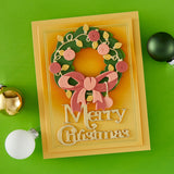 Spellbinders, Etched Dies Classic Mouse Holiday Wreath (S6-265)