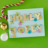 Spellbinders, Etched Dies Classic Mouse Holiday Wreath (S6-265)