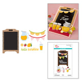 Spellbinders Etched Dies, Pink Lemonade Stand (S6-269)