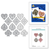 Spellbinders Etched Dies Jack of All Trades By Jaycee Gaspar, Kaleidoscop Noble Suits (S7-267)