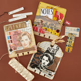 Spellbinders, Etched Dies, Torn Edges CardLab by Esther Glas (S7-296)