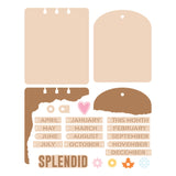 Spellbinders, Etched Dies, Torn Edges CardLab by Esther Glas (S7-296)