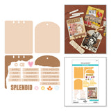 Spellbinders, Etched Dies, Torn Edges CardLab by Esther Glas (S7-296)