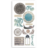 Stamperia Double-Sided Paper Cut-Outs 4/Pkg, Venice City of Art (SBBCT14)