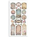 Stamperia Double-Sided Paper Cut-Outs 4/Pkg, Venice City of Art (SBBCT14)