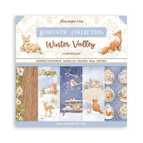 Stamperia Double-Sided Paper Pad 12"X12" 10/Pkg, Winter Valley, 10 Designs/1 Each