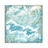 Stamperia Backgrounds Double-Sided Paper Pad 12"X12" 10/Pkg, Songs Of The Sea, 10 Designs/1 Each