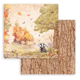 Stamperia, Double-Sided Paper Pad 12"X12" 10/Pkg, Romantic Collection, Woodland, 10 Designs/1 Each