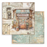 Stamperia Single-Sided Paper Pad 12"X12" 22/Pkg, Brocante Antiques