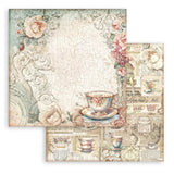 Stamperia Single-Sided Paper Pad 12"X12" 22/Pkg, Brocante Antiques