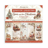 Stamperia Double-Sided Paper Pad 12"X12" 10/Pkg, Gear Up For Christmas