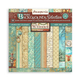 Stamperia, Backgrounds Double-Sided Paper Pad 12"X12" 10/Pkg, The Nutcracker