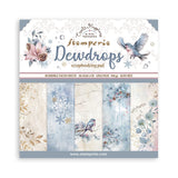 Stamperia Double-Sided Paper Pad 12"X12" 10/Pkg, Create Happiness by Vicky Papaioannou, Dewdrops