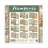 Stamperia, Double-Sided Paper Pad 12"X12" 10/Pkg, Art Of Travelling