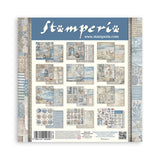 Stamperia Scrapbooking Pad 12"x12" 10/Pkg, Silent Sea