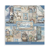 Stamperia Scrapbooking Pad 12"x12" 10/Pkg, Silent Sea