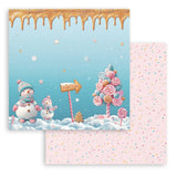 Stamperia, Scrapbooking Pad 12"x12" 10/Pkg, Candy Christmas (SBBL173)