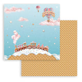 Stamperia, Scrapbooking Pad 12"x12" 10/Pkg, Candy Christmas (SBBL173)