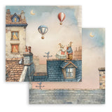 Stamperia Double-Sided Paper Pad 12"X12" 10/Pkg, Family (SBBL181)