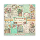 Stamperia Double-Sided Paper Pad 12"X12" 10/Pkg, Garden, 10 Designs/1 Each