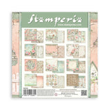 Stamperia, Double-Sided Paper Pad 8"X8" 10/Pkg, House of Roses