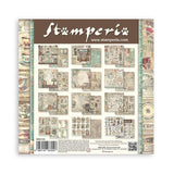 Stamperia Double-Sided Paper Pad 8"x8" 10/Pkg, Brocante Antiques