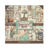 Stamperia Double-Sided Paper Pad 8"x8" 10/Pkg, Brocante Antiques