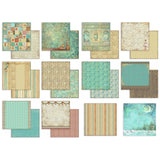 Stamperia, Backgrounds Double-Sided Paper Pad 8"X8" 10/Pkg, The Nutcracker