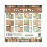Stamperia, Double-Sided Backgrounds Paper Pad 8"X8" 10/Pkg, Alterego (SBBS117)