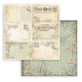 Stamperia, Double-Sided Backgrounds Paper Pad 8"X8" 10/Pkg, Alterego (SBBS117)