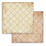 Stamperia, Double-Sided Backgrounds Paper Pad 8"X8" 10/Pkg, Alterego (SBBS117)
