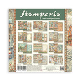 Stamperia, Double-Sided Paper Pad 8"X8" 10/Pkg, Art Of Travelling