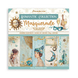 Stamperia, Double-Sided Paper Pad 8"X8" 10/Pkg, Masquerade
