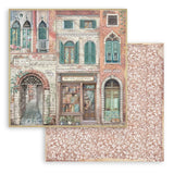 Stamperia, Scrapbooking Pad 8"X8" Paper Pad 10/Pkg, Venice City of Art