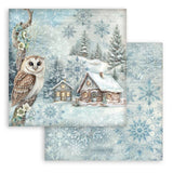 Stamperia, Scrapbooking Pad 8"X8" 10/Pkg, The Owl's House